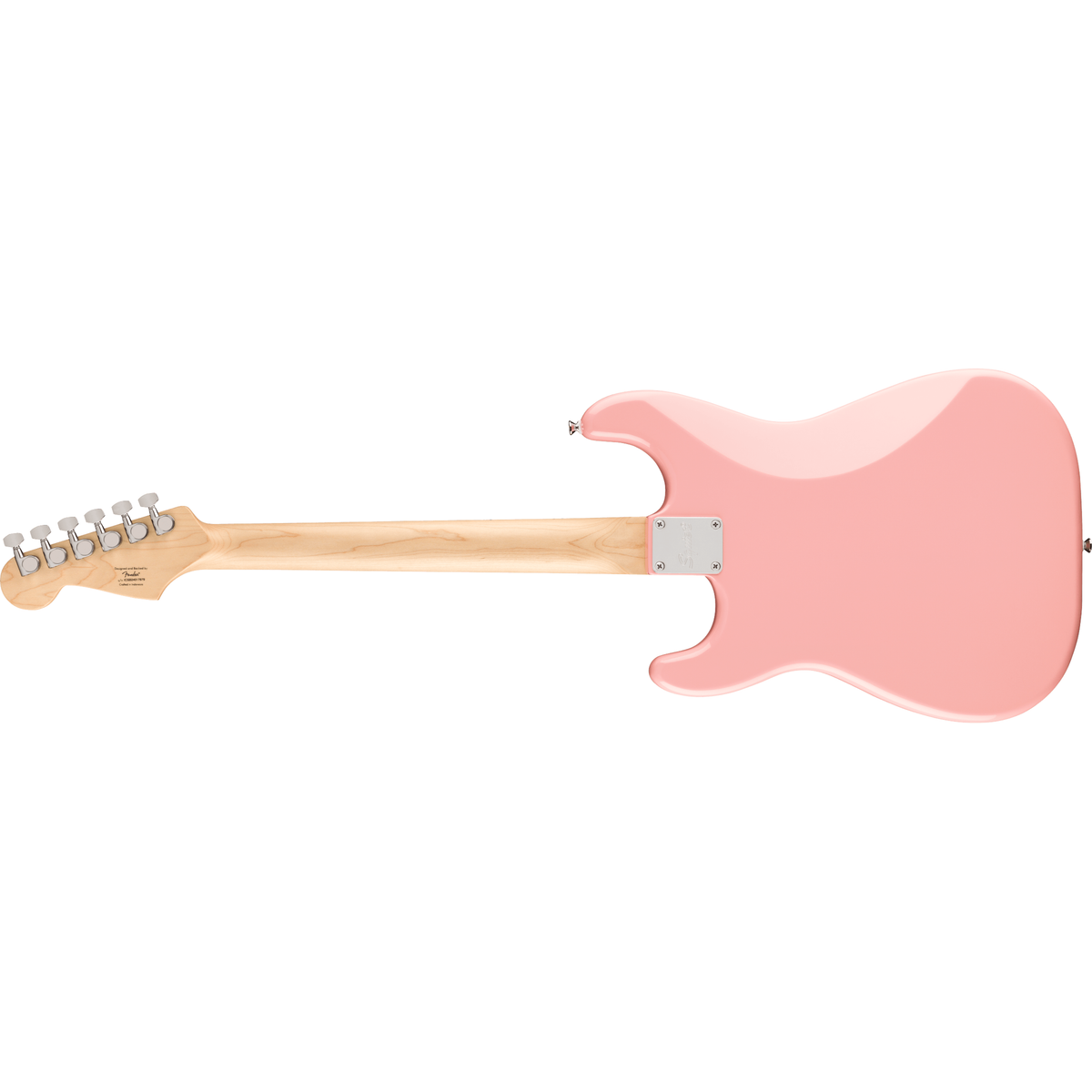 Squier Sonic Stratocaster Electric Guitar HT-Sheel Pink White Pickguard