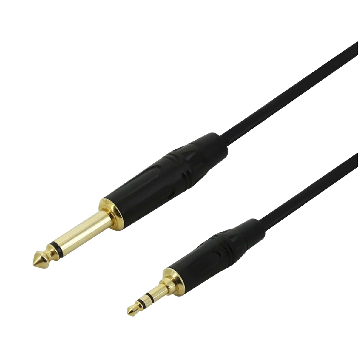 Stereo Mini 3.5mm to Mono 1/4Inch Jack Cable 2m