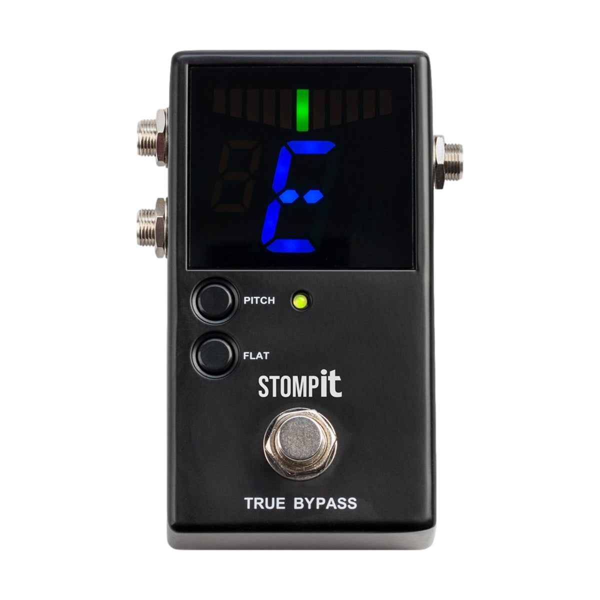 Stomp-It True Bypass Chromatic Tuner Guitar Pedal
