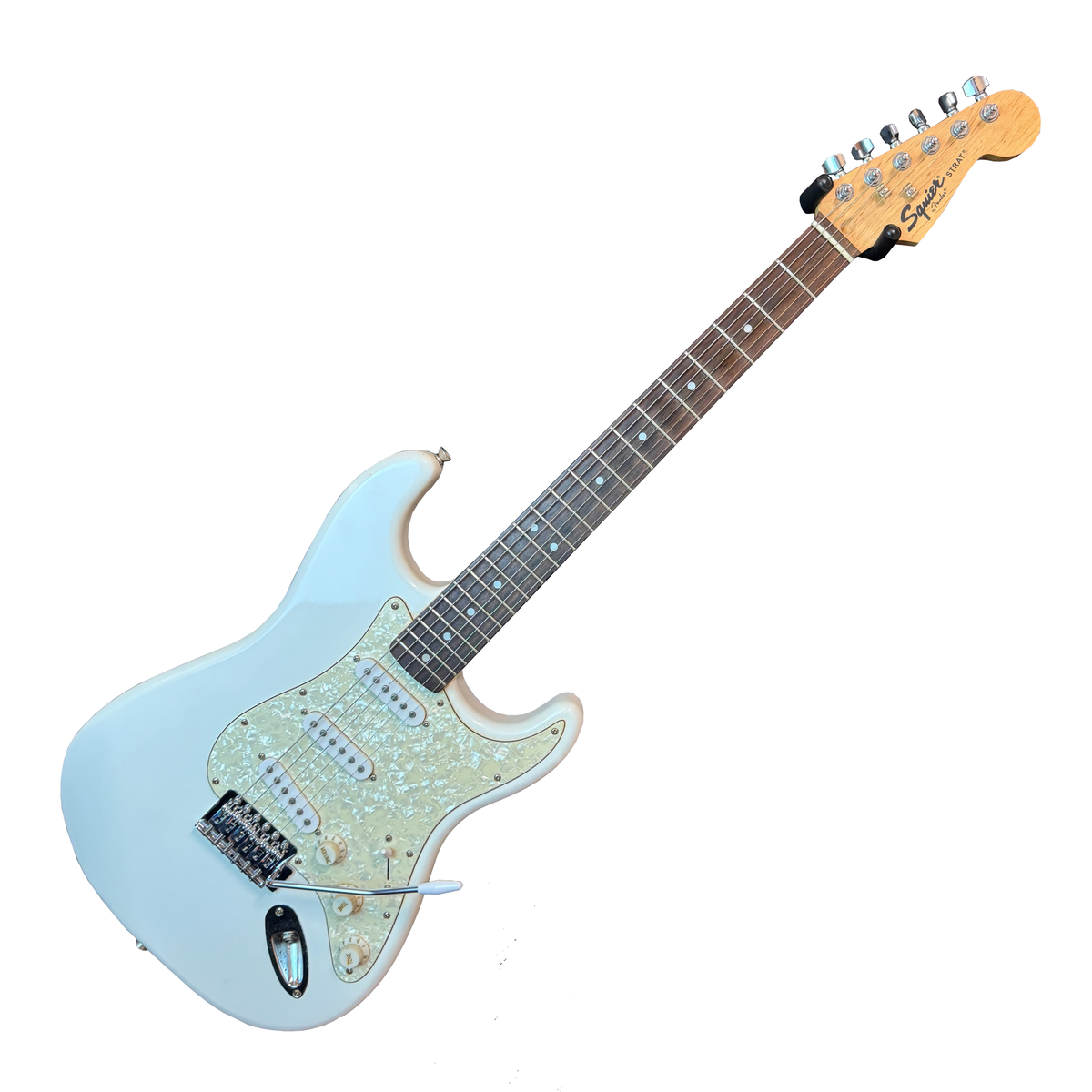 Used Squier Sonic Stratocaster Electric Guitar White