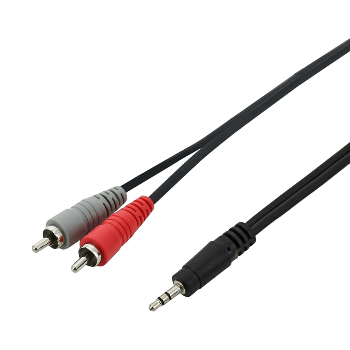 Swamp Stereo 1/8 Inch Mini Jack to Dual RCA Cable AUX Splitter