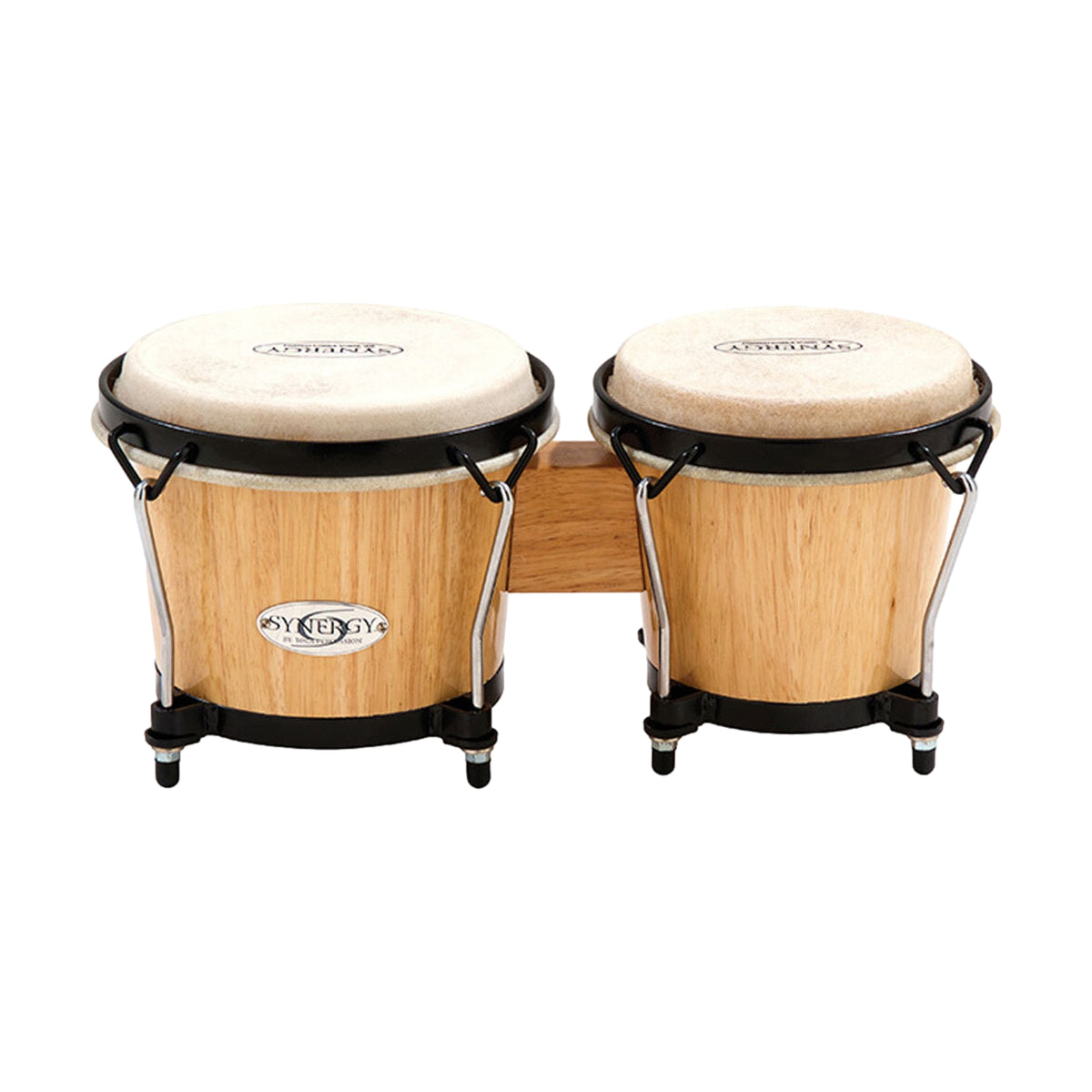 Toca 6 and 7 Inch Synergy Series Wooden Bongos Natural