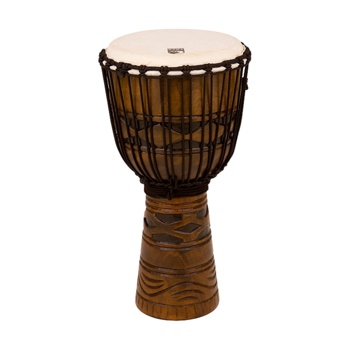 Toca Wooden Djembe 12in African Mask