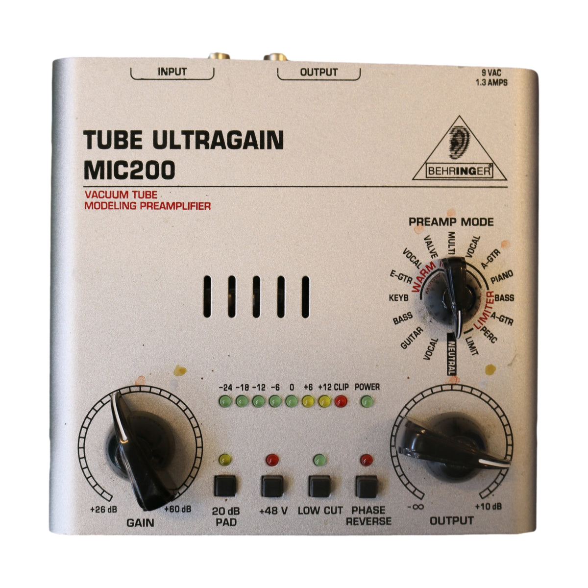 Used Behringer Tube Ultragain Preamp Mic200