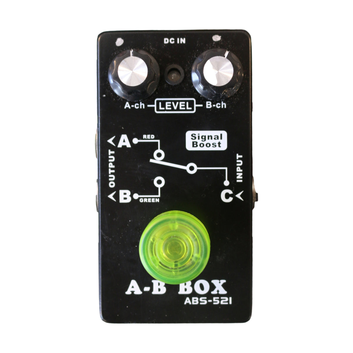 Used Crossfire A-B Switch Box ABS-521 Pedal