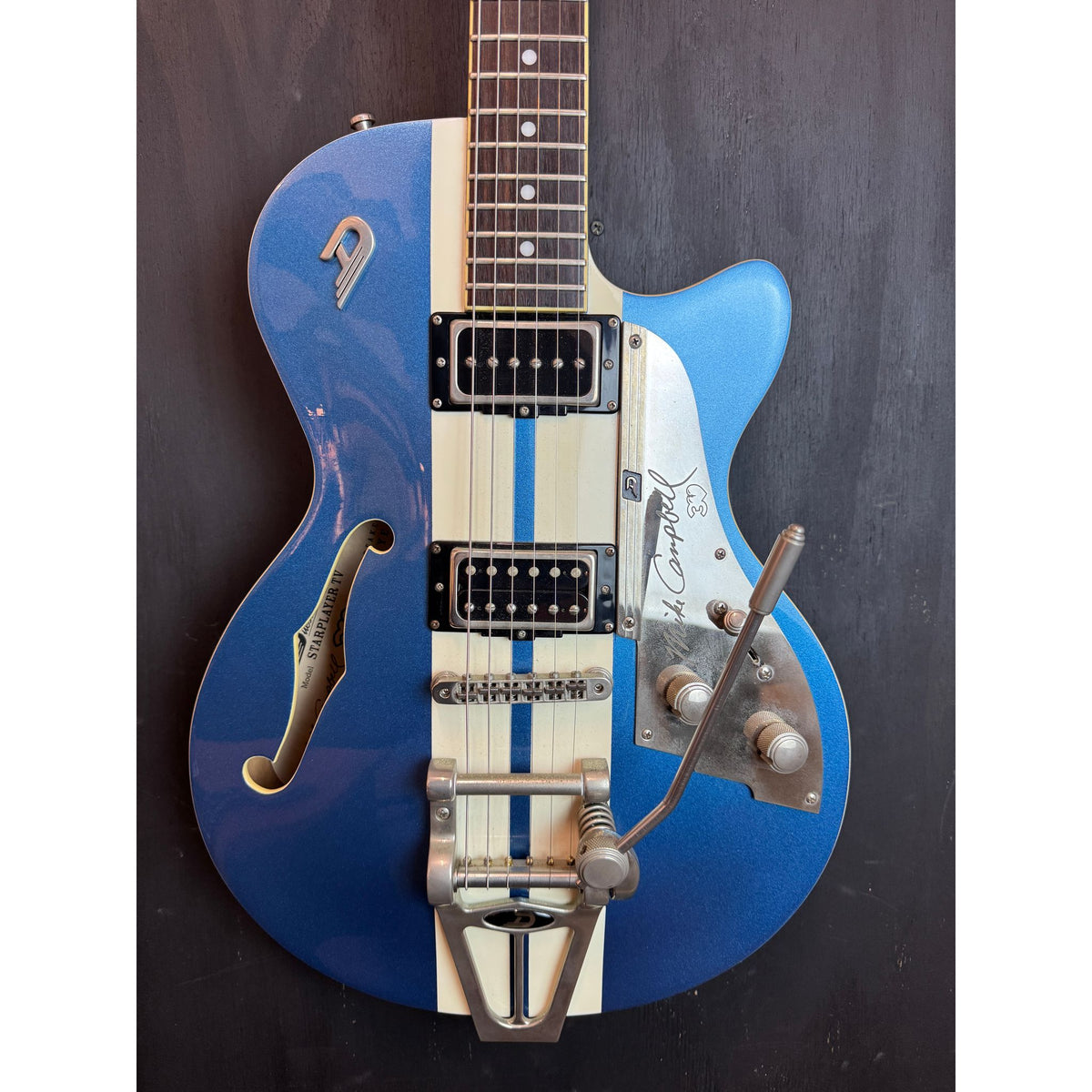 Used Duesenberg 'Mike Campbell' Signature 30th Anniversary Electric Guitar with Hardcase