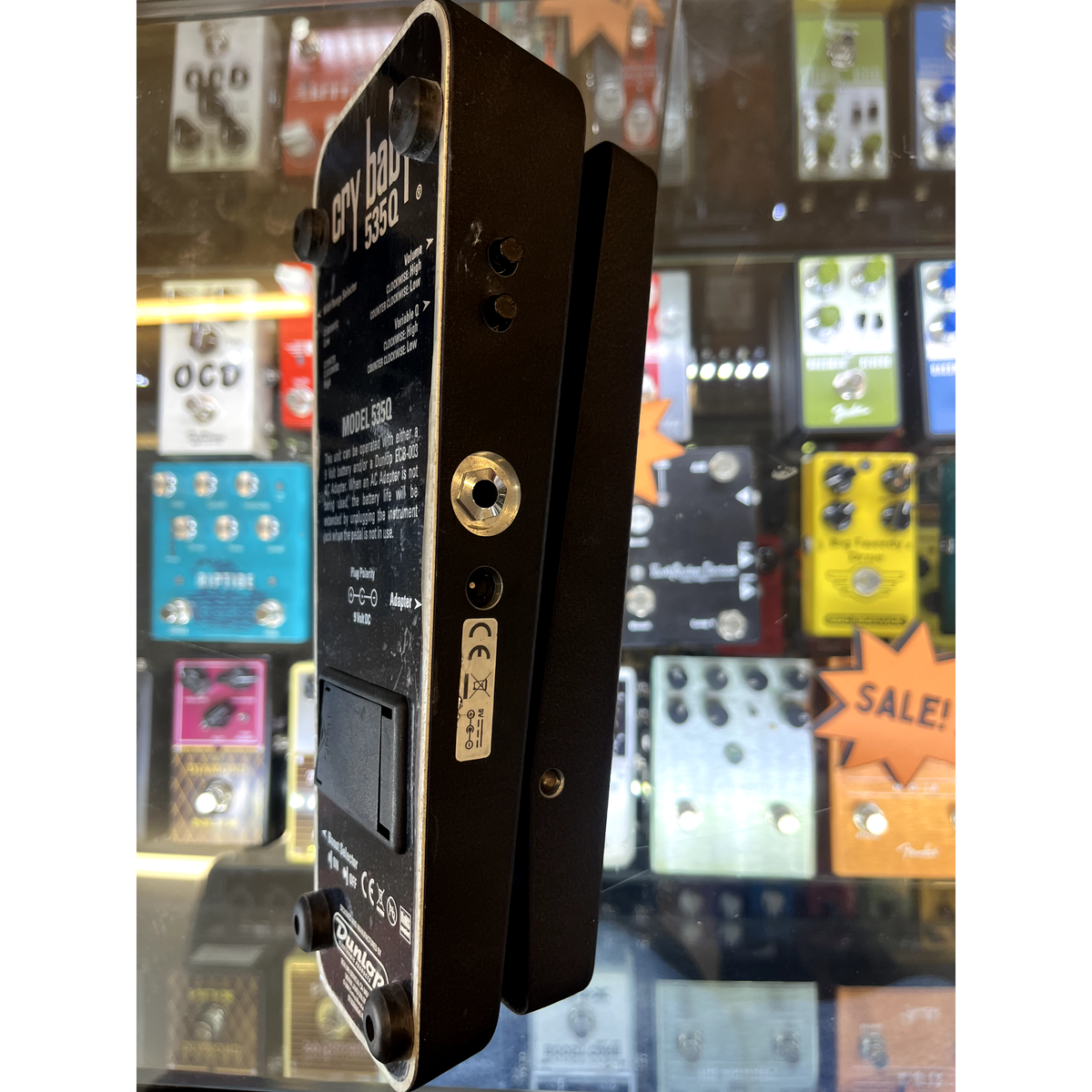 Used Dunlop Cry Baby 535Q Wah Wah Pedal