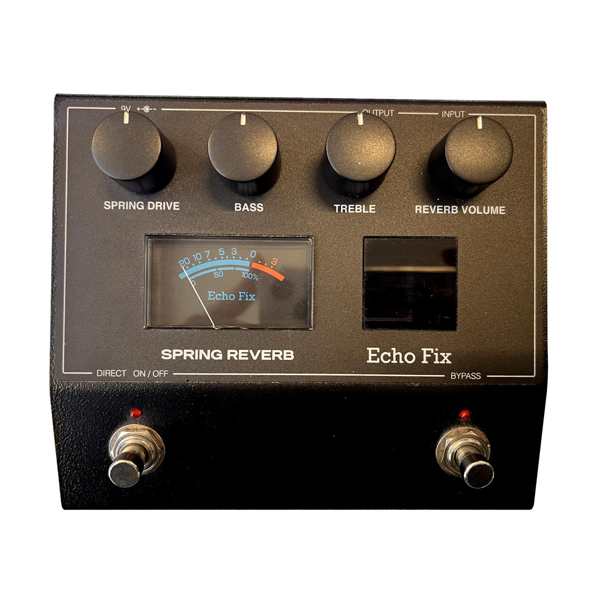 Used Echo Fix EF-P2 Spring Reverb Effects Pedal No Box