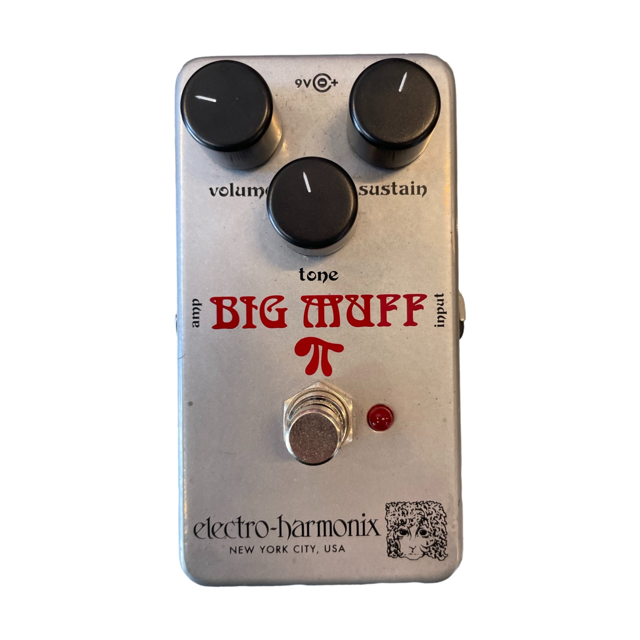 big muff pedal used Used Electro Harmonix Ram's Head Big Muff Pi Distortion Sustainer Peda