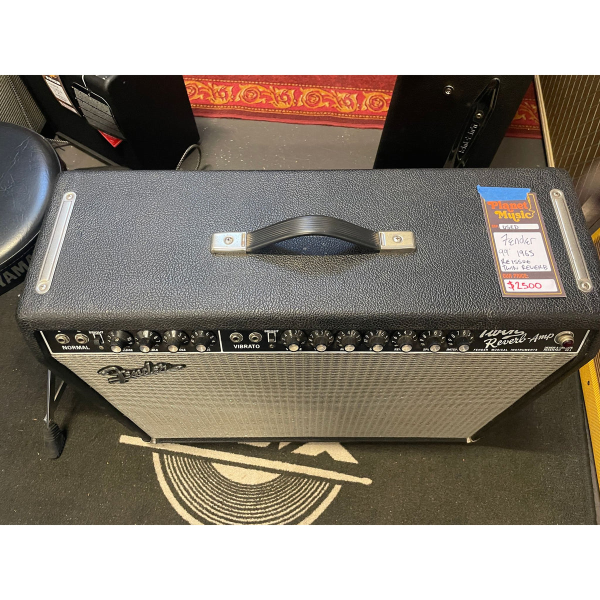 Used Fender Twin Reverb Reissue 1999 Tube Amplifier