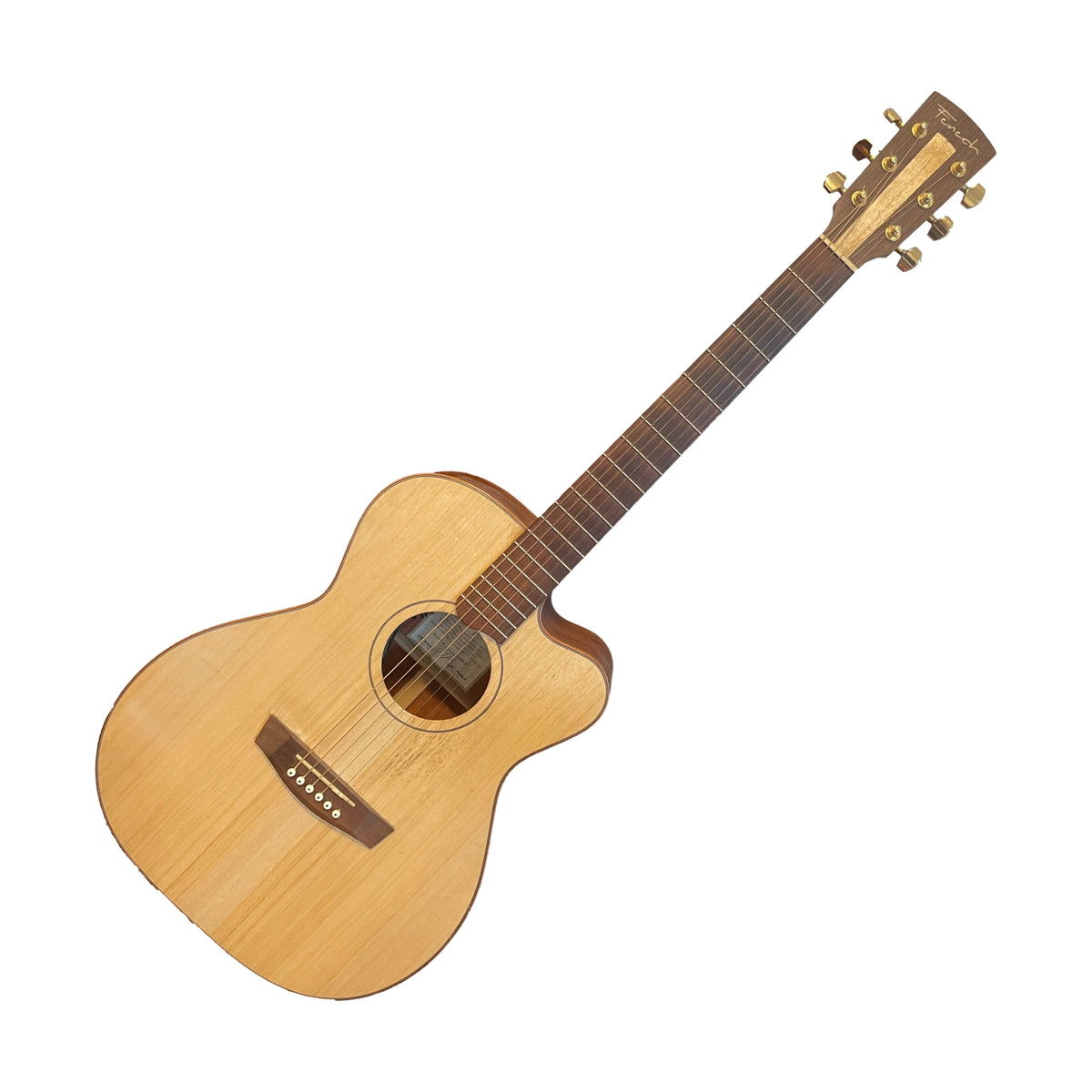 Used Fenech OM-Player Acoustic Guitar with Hard Case