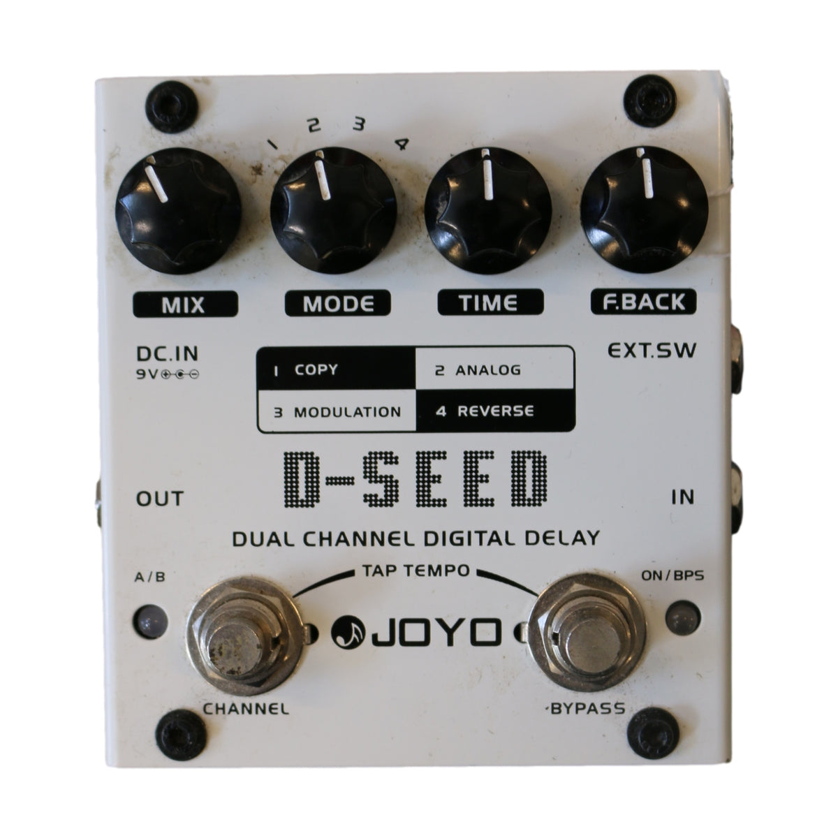 Used Joyo D-Seed Dual Channel Digital Delay Guitar Pedal