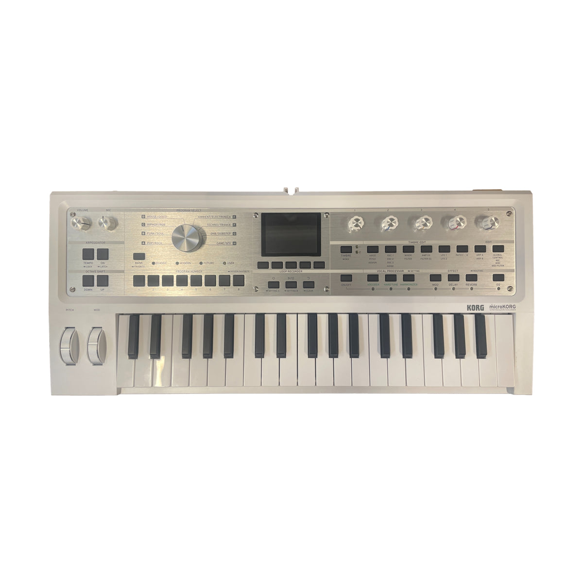 Used Korg microKORG2 Synthesiser and Vocoder