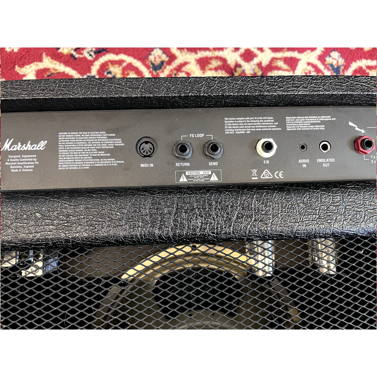 Used Marshall DSL40CR Guitar Ampifier with Footswitch