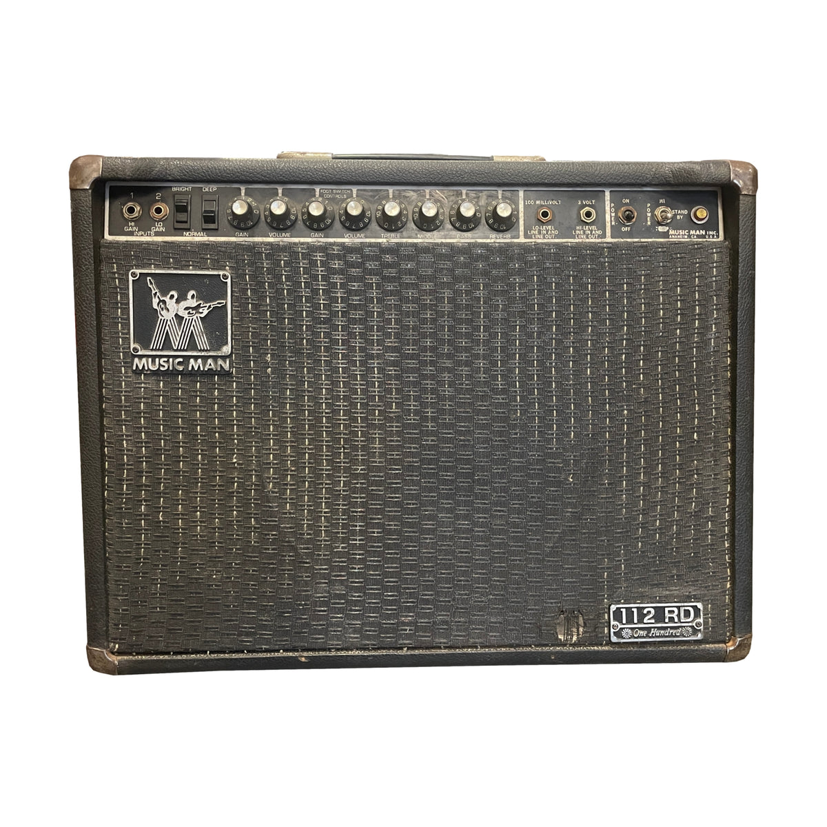 USED Music Man 112 RD One Hundred 100-Watt 1x12 Inch Guitar Combo with Distortion