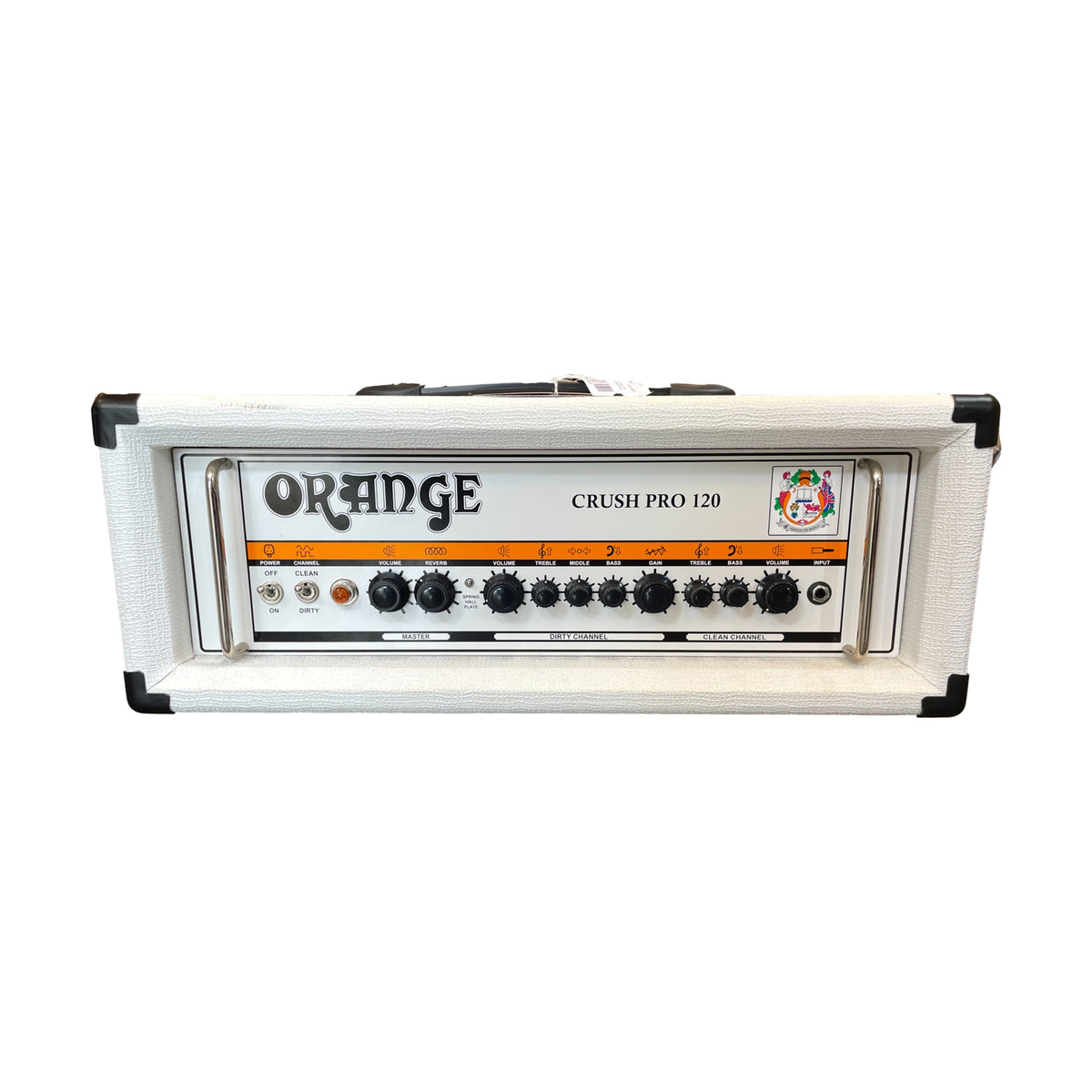 Used Orange Crush Pro 120 Head White Limited Edition