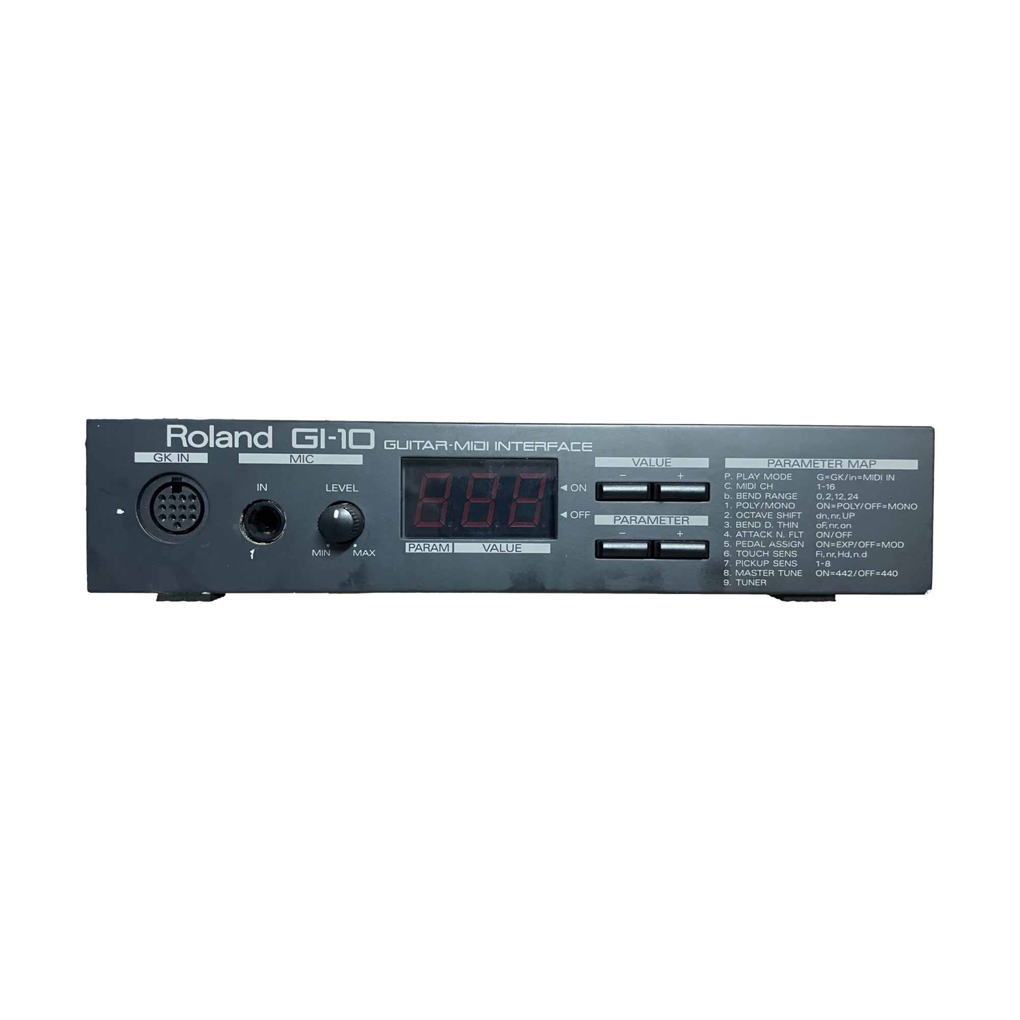 ローランド ギター GC-10 ＆ GI-10 MIDI インターフェイス Roland GI-10 Guitar Synthesizer Bass MIDI Interface | eBay