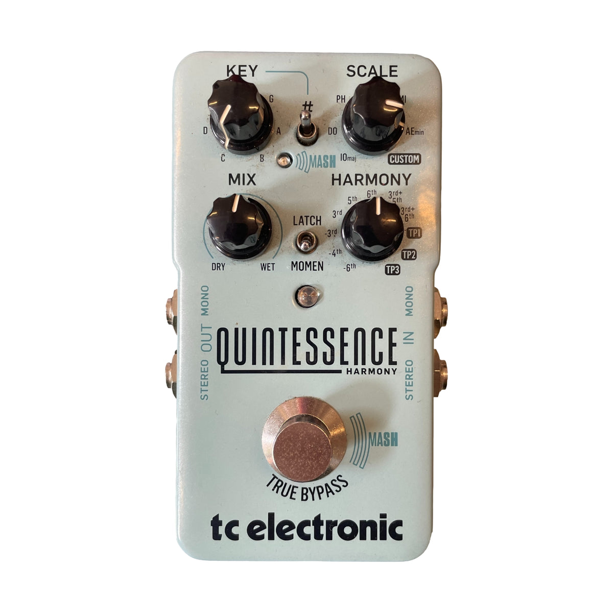 Used TC Electronic Quintessence Harmony Effects Pedal