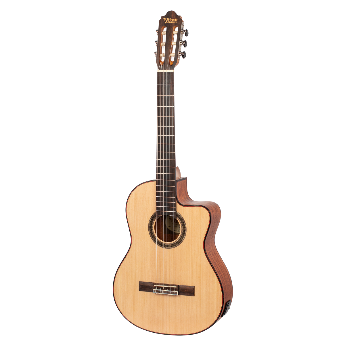 Valencia 700 Series Acoustic-Electric Cutaway Guitar