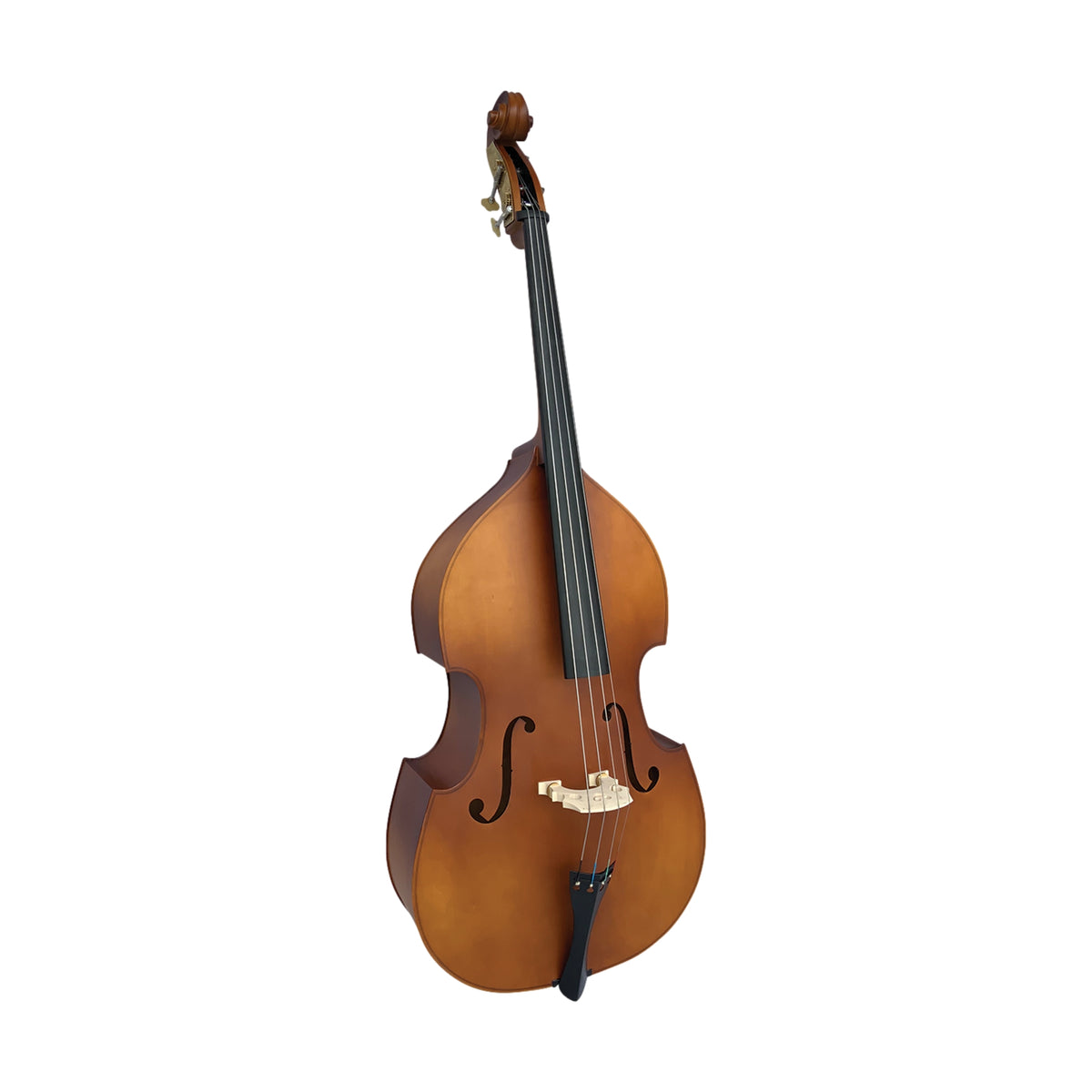 Vivo Neo 3/4 Double Bass Laminate with Bag Antique Finish Setup