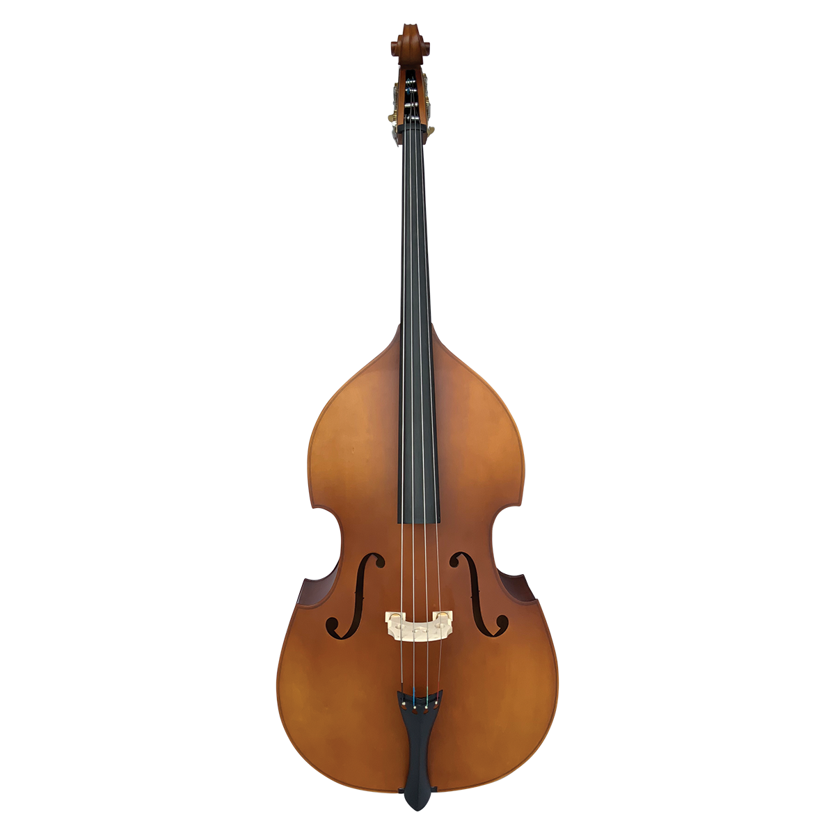 Vivo Neo 3/4 Double Bass Laminate with Bag Antique Finish Setup
