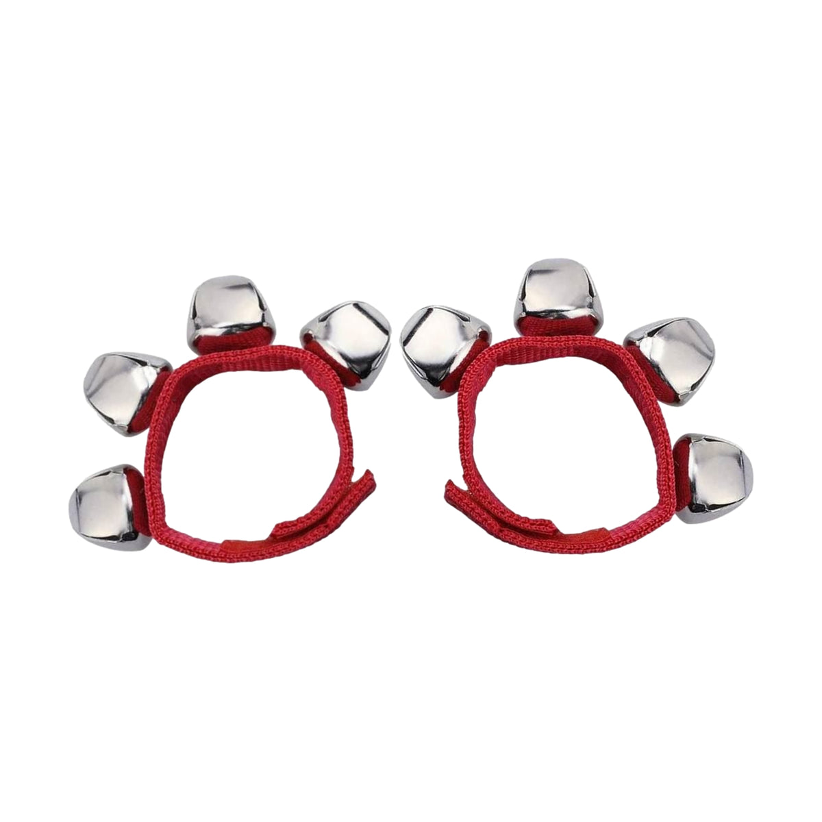 Wrist Bells Red 4 Bells on Velcro Strap