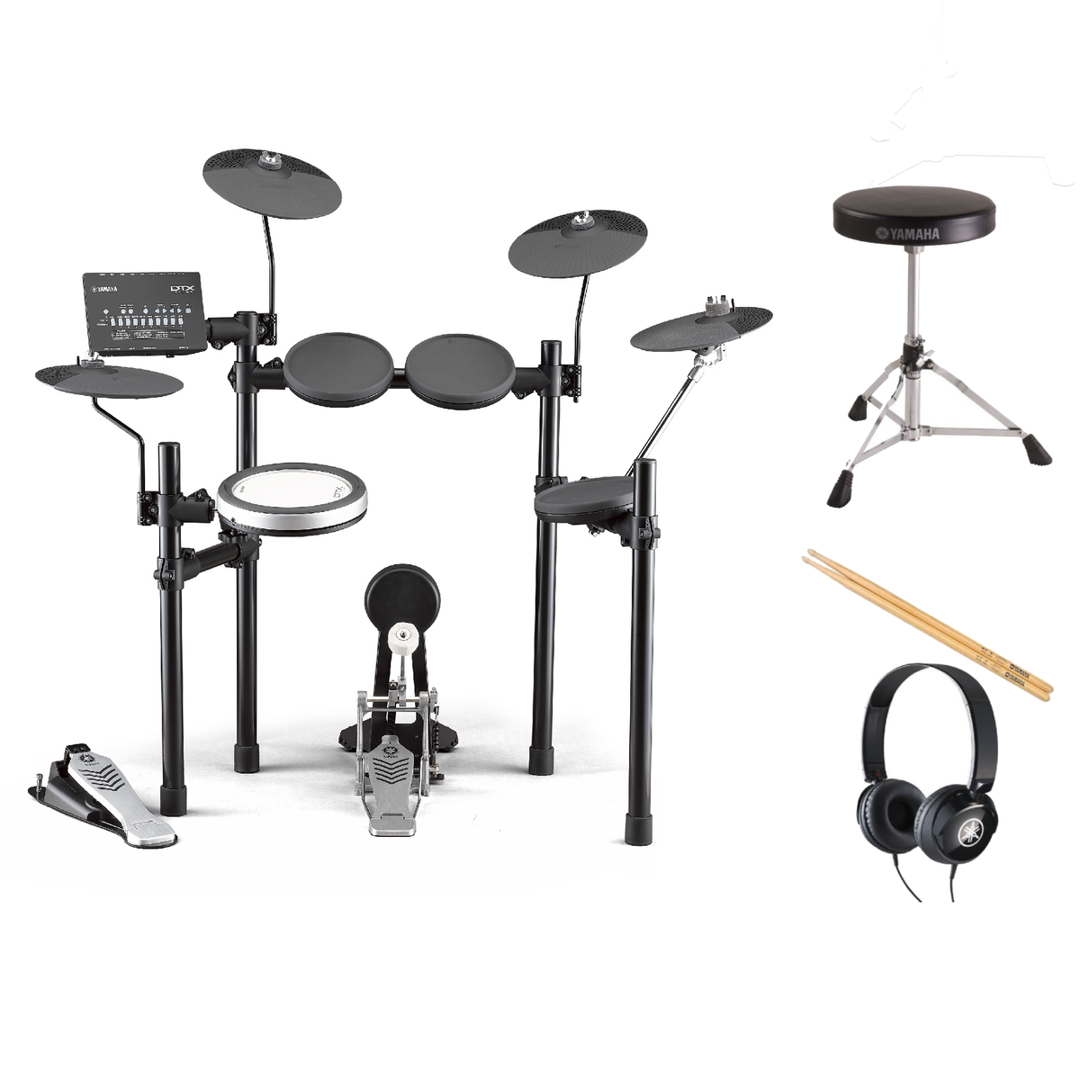 Yamaha DTX482K Plus Electronic Drum Kit with Accessories