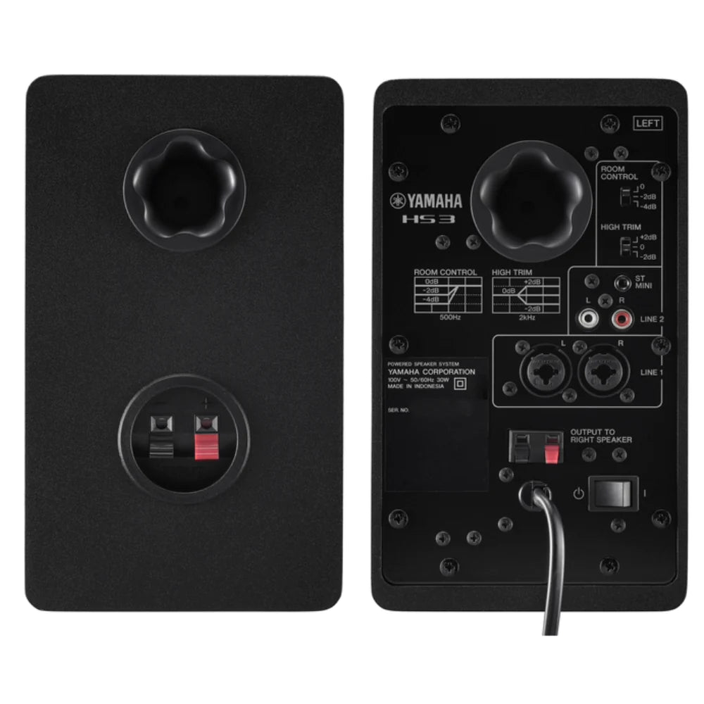 Yamaha HS3 Powered Studio Monitors Black