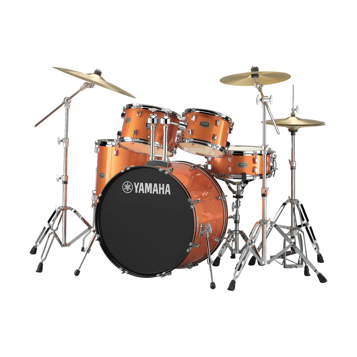 Yamaha RYD22ORG Rydeen Euro Drum Kit In Orange Glitter