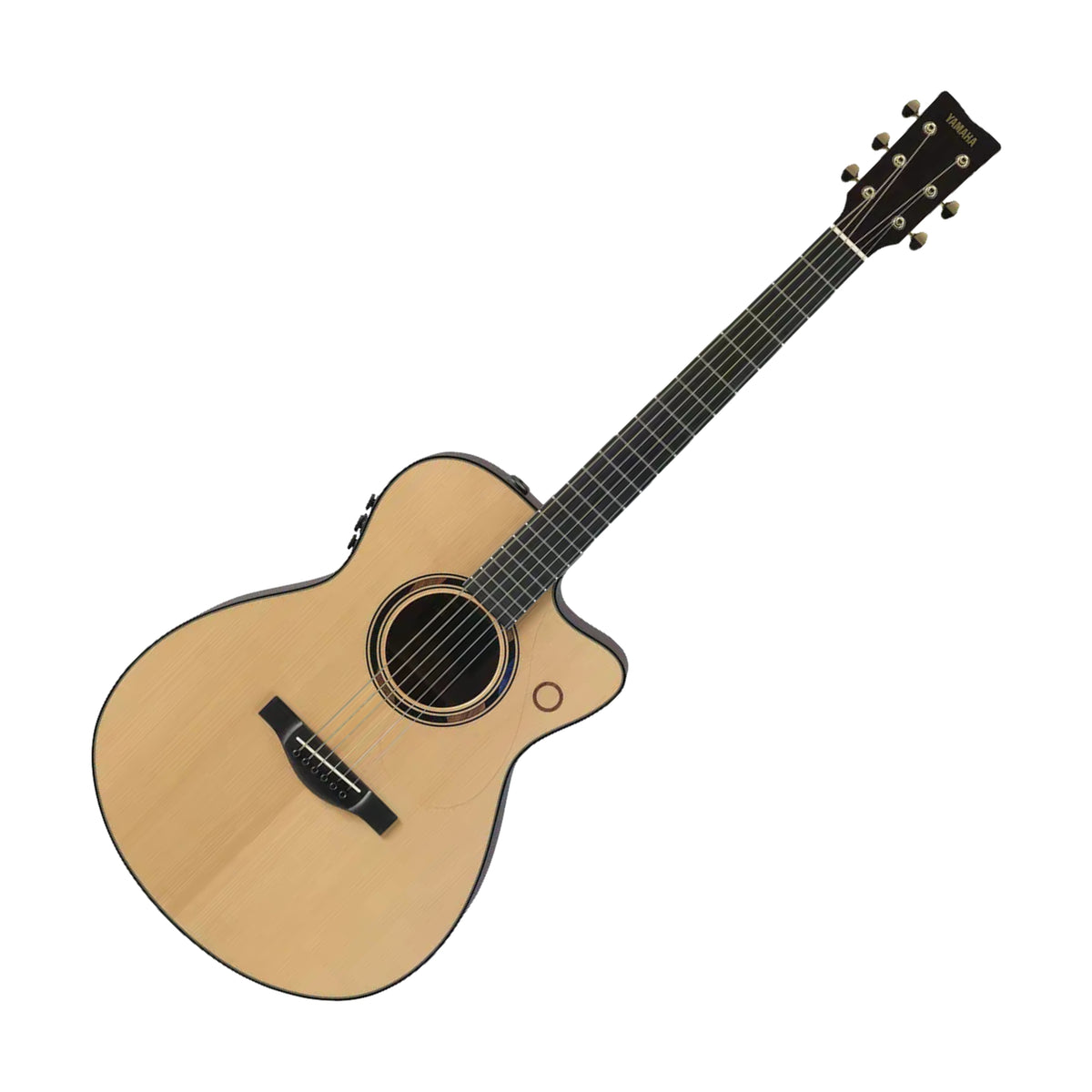 Yamaha TAS3 C Transacoustic Guitar Natural Gloss with Hard Gig Bag