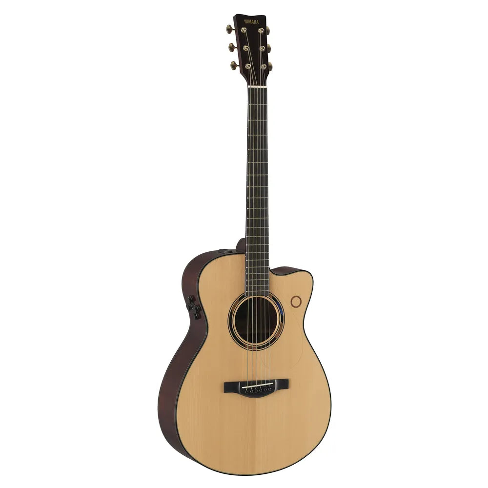 Yamaha TAS3 C Transacoustic Guitar Natural Gloss with Hard Gig Bag