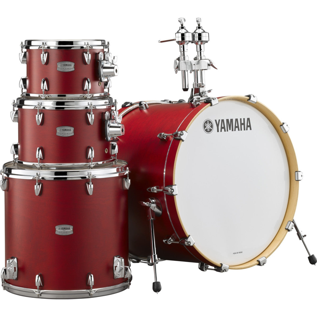 Yamaha TMP2F4 Tour Custom Euro Shell Pack Candy Apple Satin