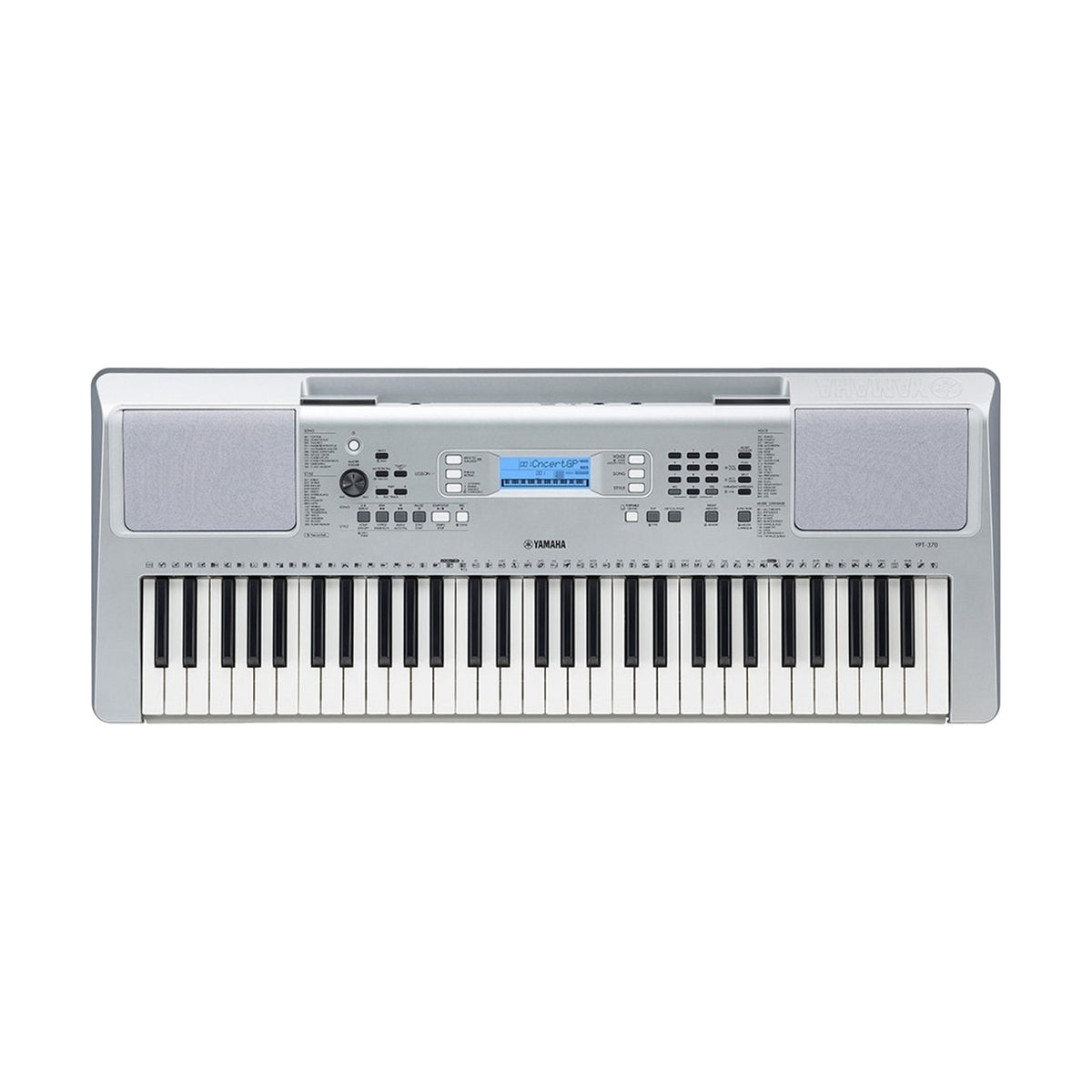 Yamaha YPT-370 Portable Keyboard Silver