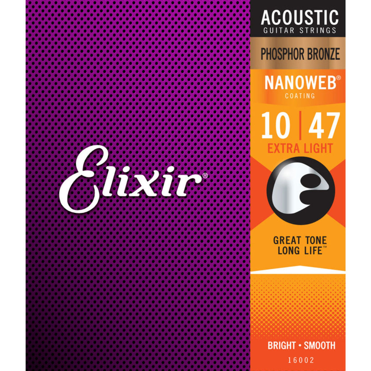 The Elixir 16002 strings are known for their great tone and long life. Elixir strings amp up your guitar’s tone life with the same premium electric guitar strings that experienced players worldwide