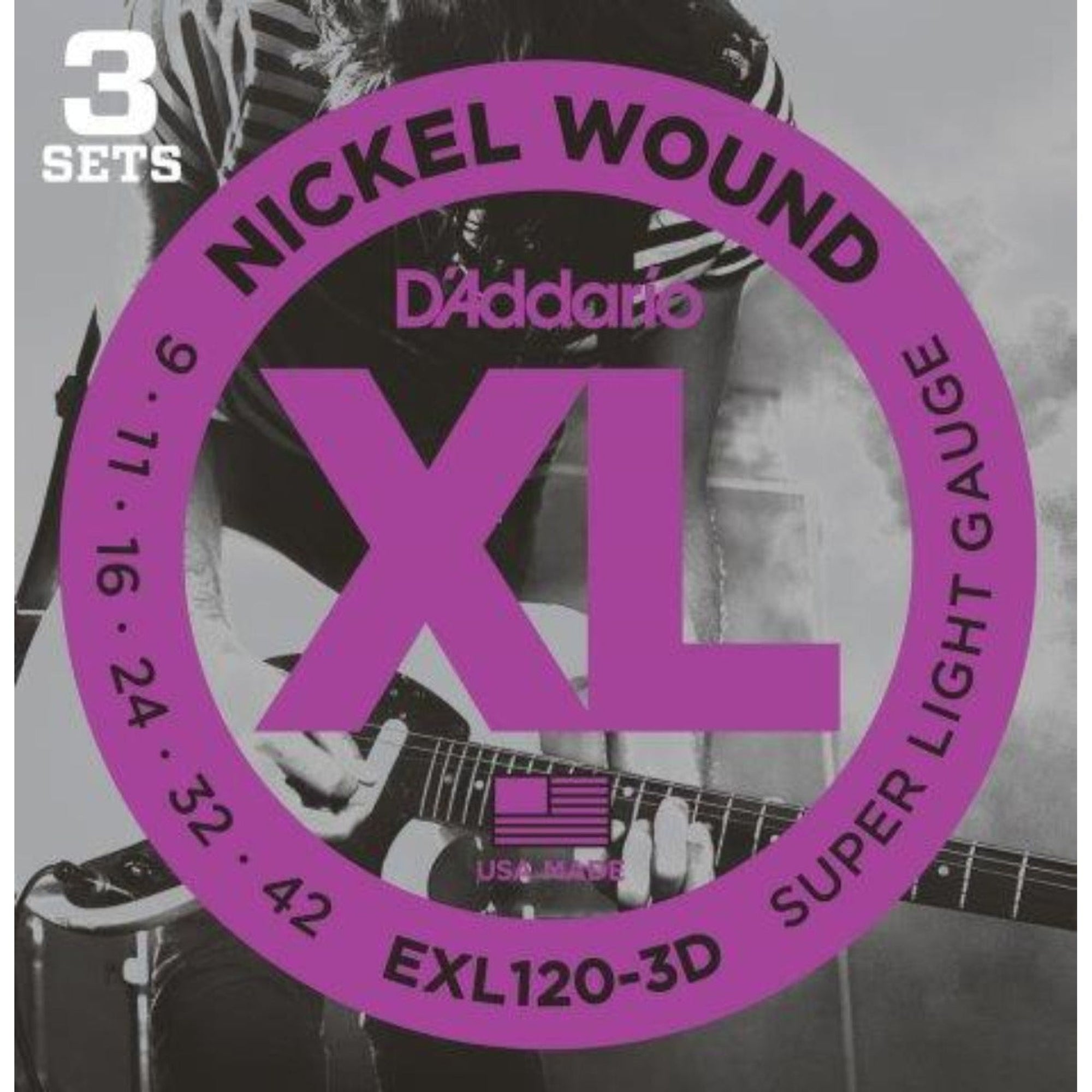 The D'Addario EXL120 Electric Guitar Strings are one of D'Addario's best selling sets, delivers super flexibility and biting tone.