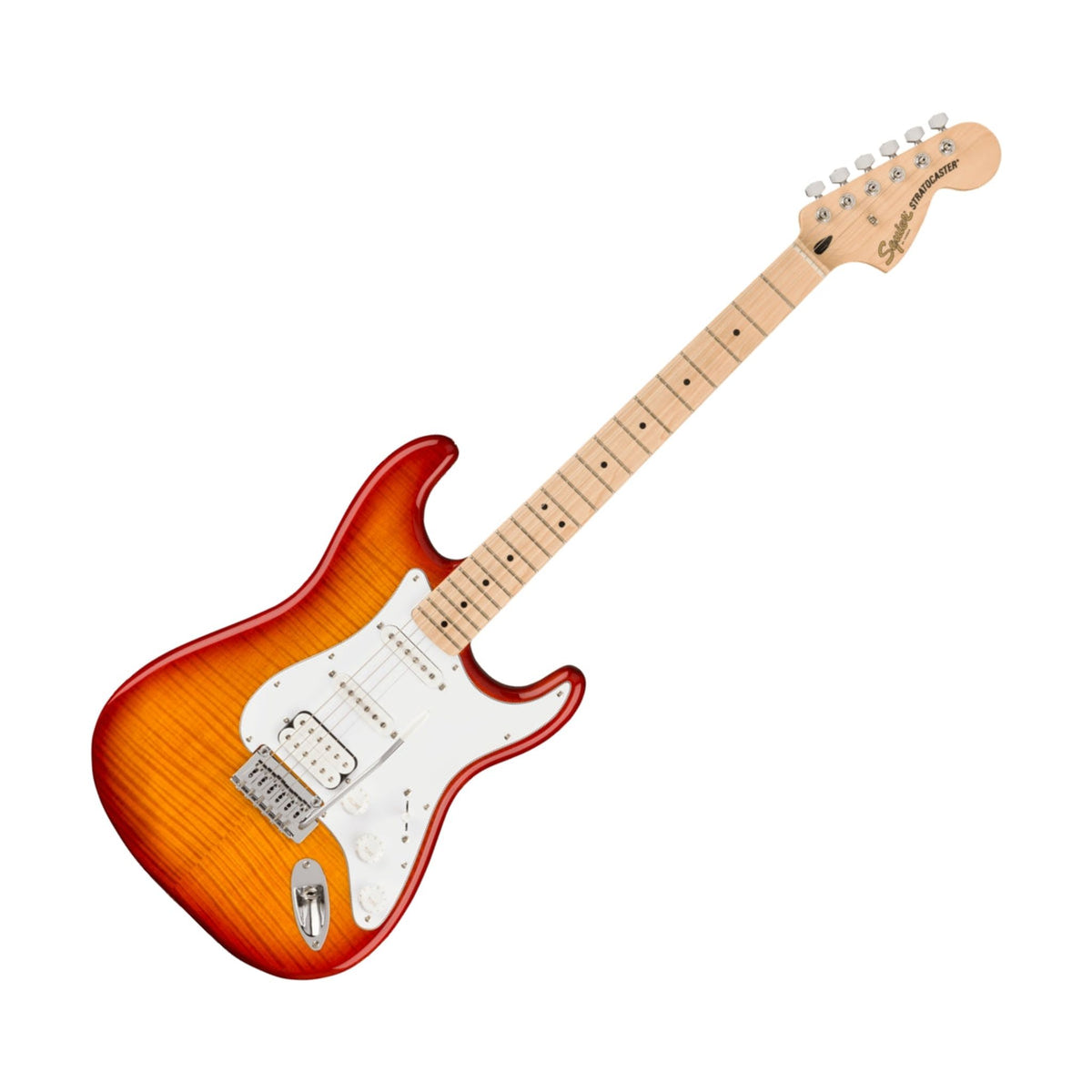The Fender Squier Stratocaster Affinity Series Stratocaster offers a superb gateway into the time-honored Fender family. The Affinity Series™ Stratocaster delivers legendary design and quintessential tone for today’s aspiring guitar hero. 
