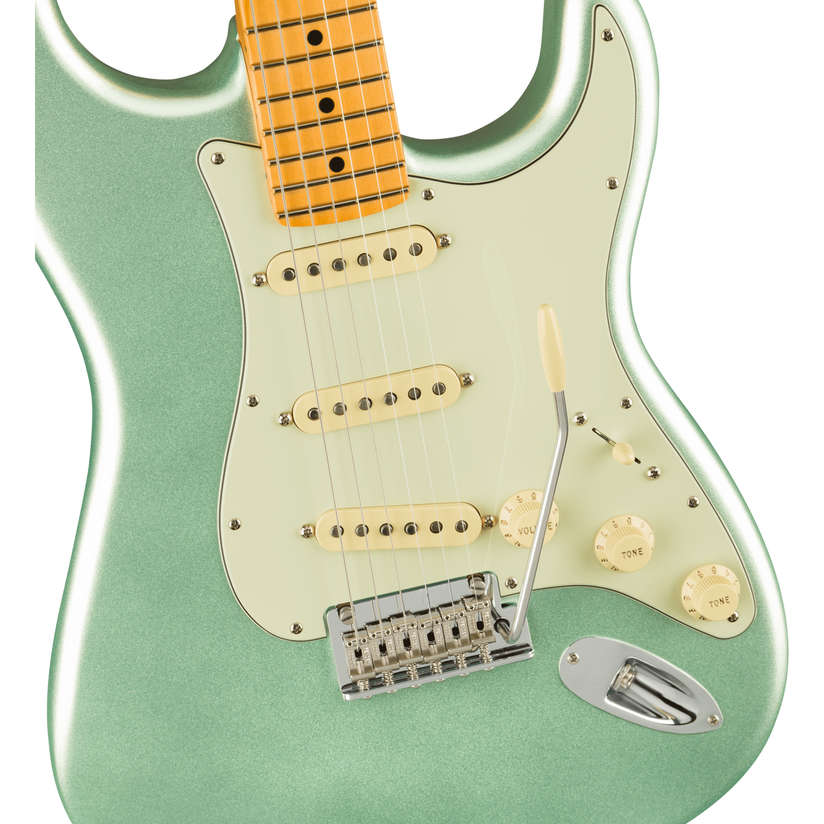 Fender Stratocaster Electric Guitar American Professional II Mystic Surf Green