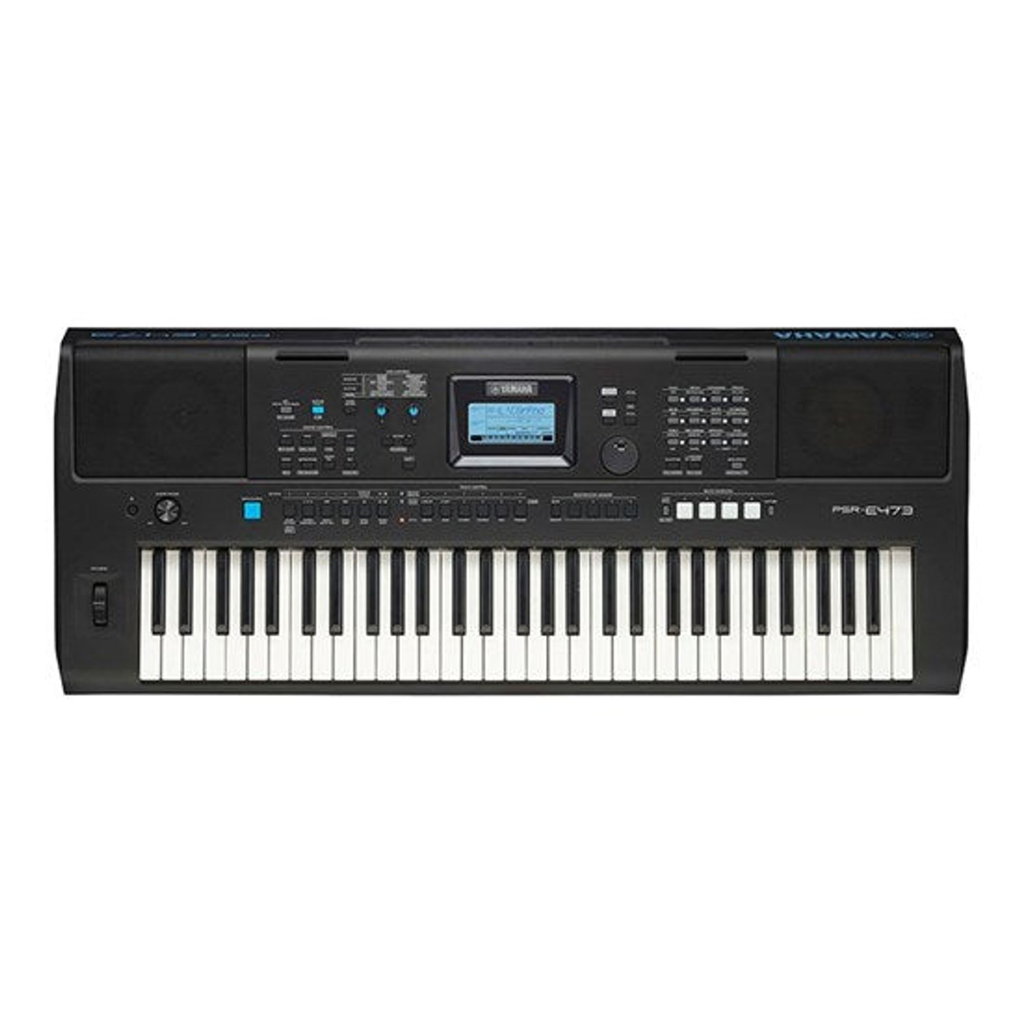 The Yamaha PSR-E473 Keyboard  is an excellent all-round 61-key keyboard that is ideal as a starter instrument but also represents a robust alternative for experienced players.
